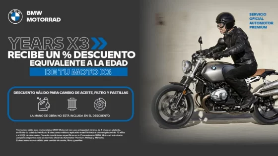 Tu BMW Motorrad siempre a punto con Years X3