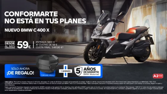 BMW Motorrad C 400 X desde 59€/mes*