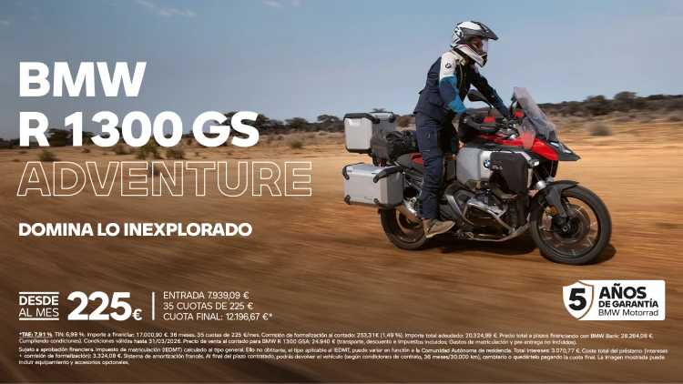 BMW Motorrad R 1300 GS Adventure desde 225€/mes*